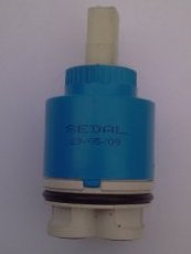 SEDAL MIXER ON/OFF CARTRIDGE WITH EXTENDED LOCATOR LUGS