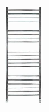 ELECTRIC 1200 X 500 ROUND TUBE STAINLESS STEEL LADDER RADIATOR