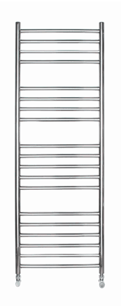 1200 X 400 ROUND TUBE STAINLESS STEEL LADDER RADIATOR STRAIGHT