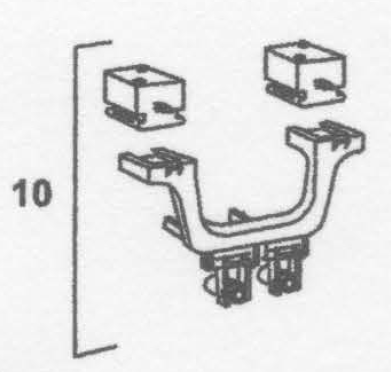 Spare Mepa Part number 10 for A21 type cistern