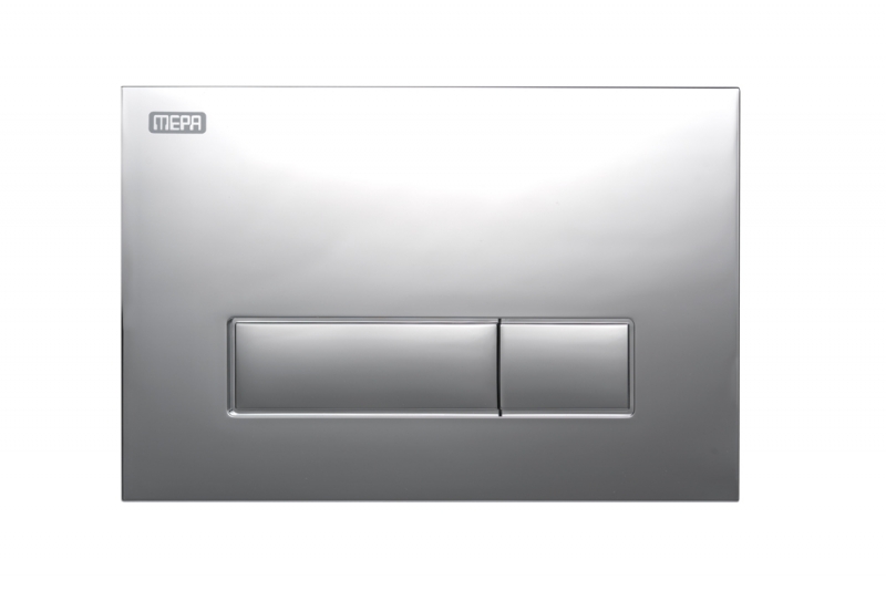 MEPAorbit DUAL FLUSH PLATE CHROME