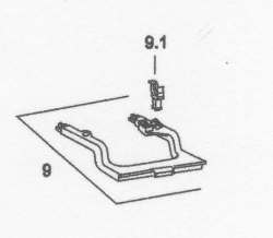 Spare Mepa Part number 9 and 9.1 for pneumatic cistern