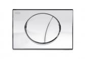 MEPAsun DUAL FLUSH PLATE CHROME